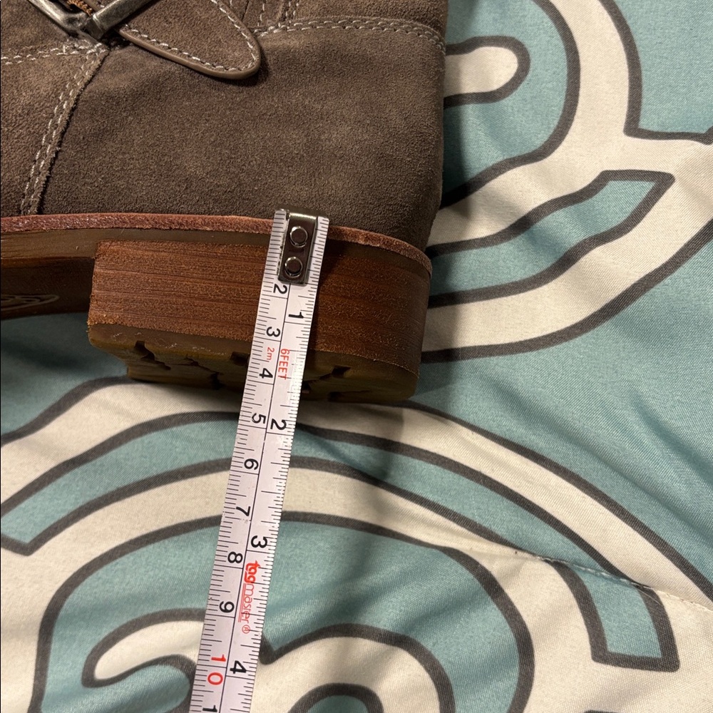 Sofft Brocke Women's Taupe Suede Ankle Boots - Picture 10 of 10